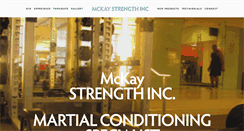 Desktop Screenshot of mckaystrength.com